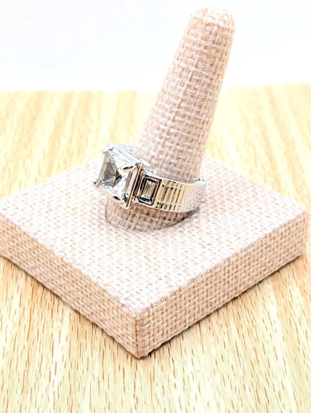 Unique Silver Statement Ring